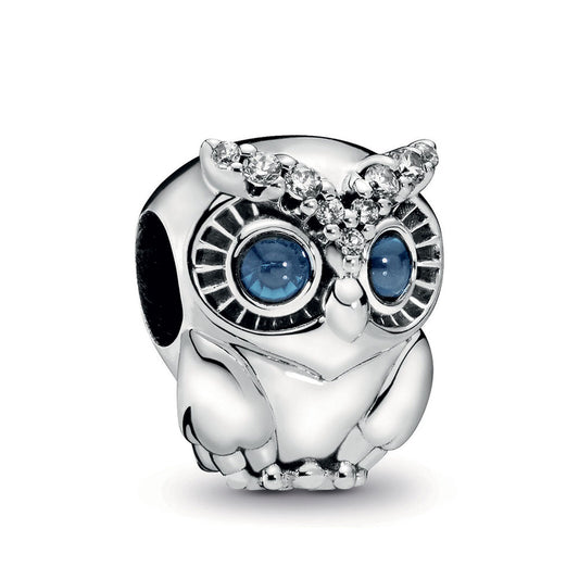 Sparkling Owl Charm