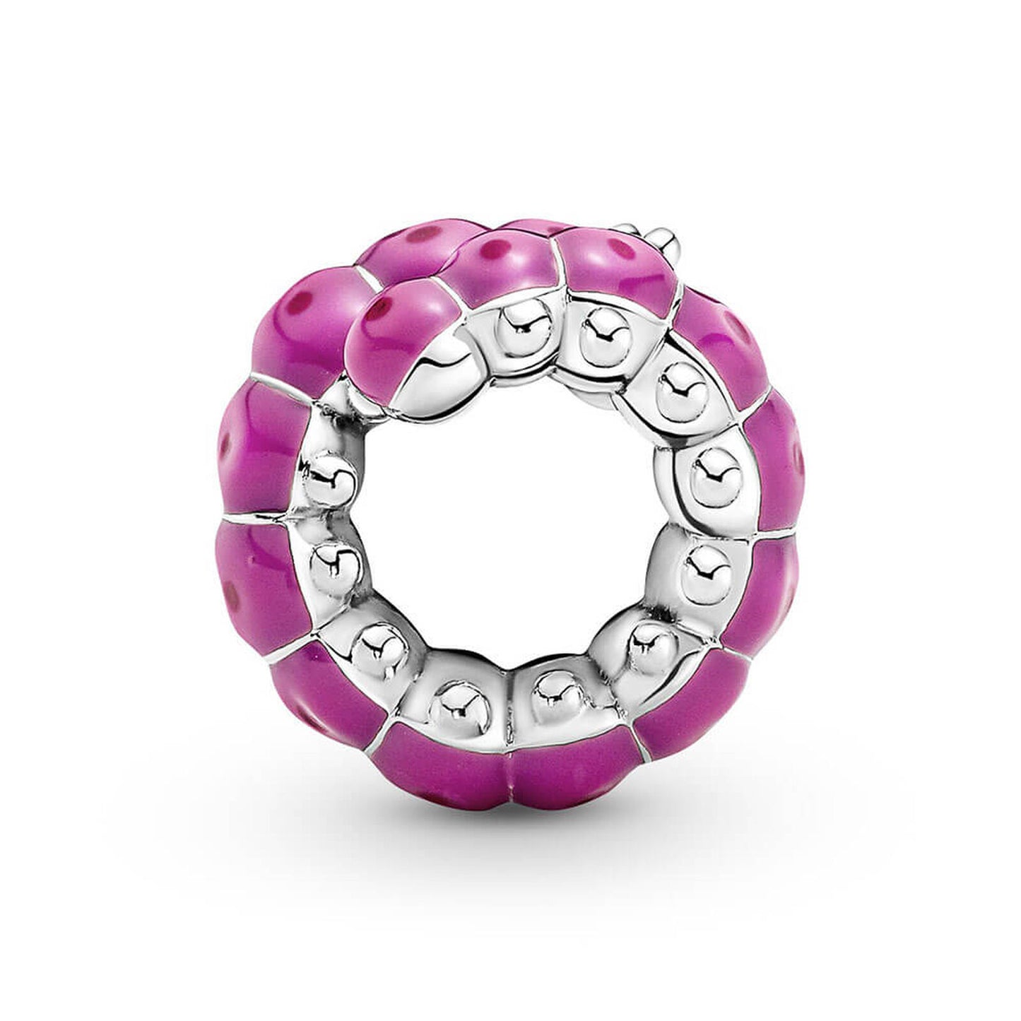 Cute Curled Caterpillar Charm