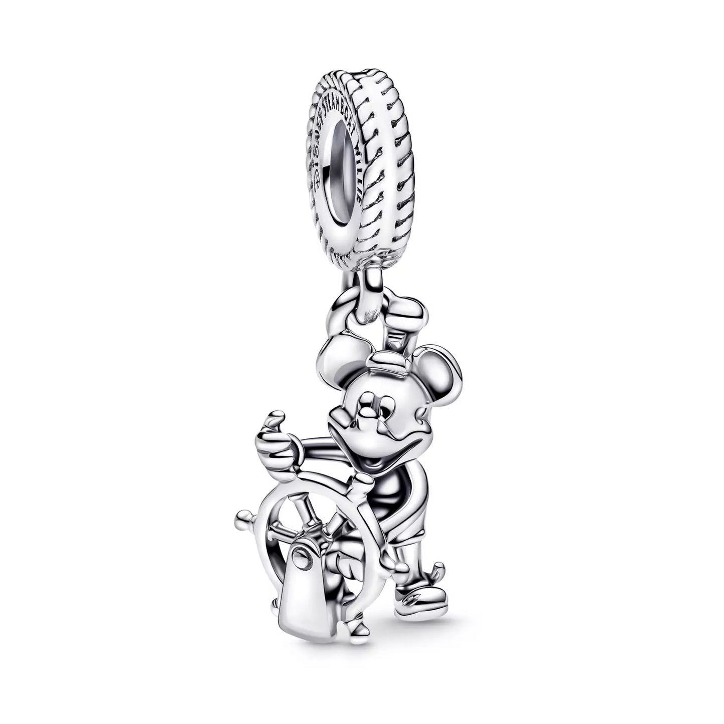 Mickey Steamboat Willie Dangle Charm