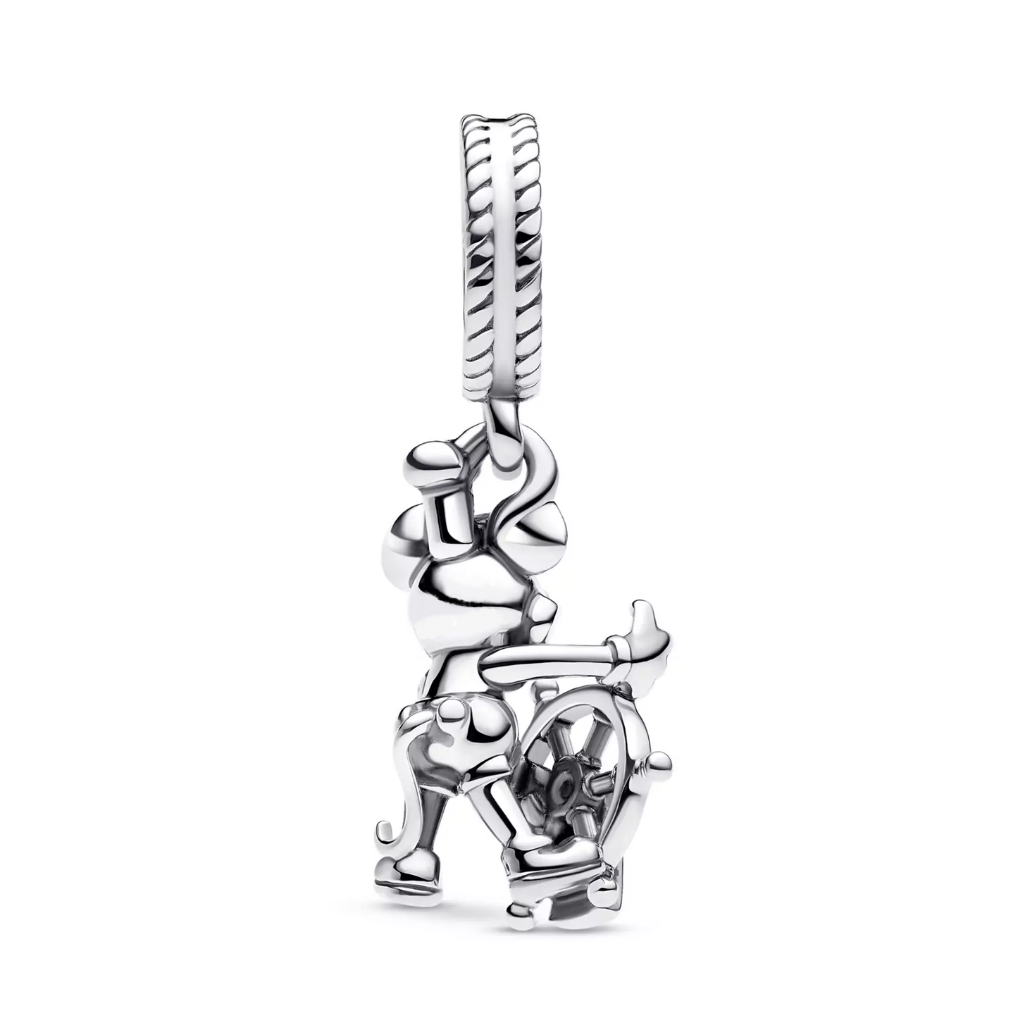 Mickey Steamboat Willie Dangle Charm