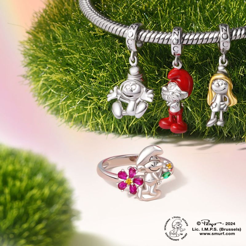 Smurfette Dangle Charm