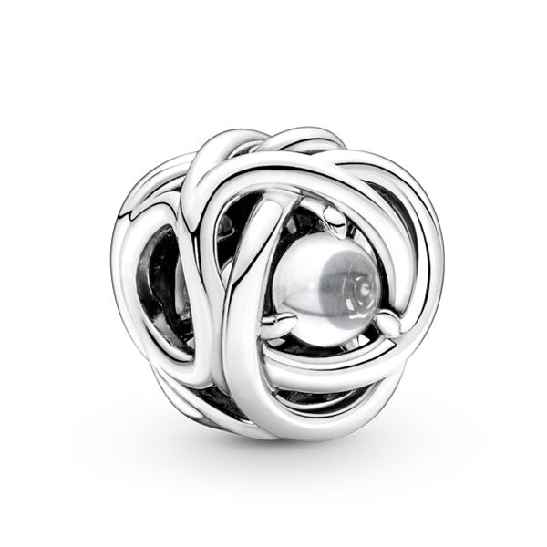 Eternity Circle Birthstone Charm