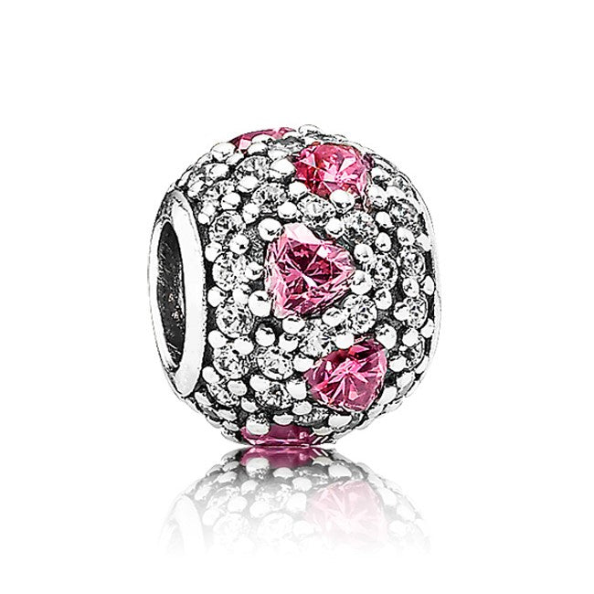 Shimmering Heart Charm