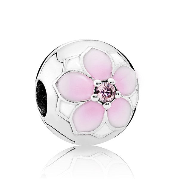 Magnolia Blossoms Pandora Magnolia Bloom Charm Magnolia Bloom Clip