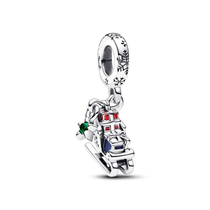 Christmas Sleigh Dangle Charm