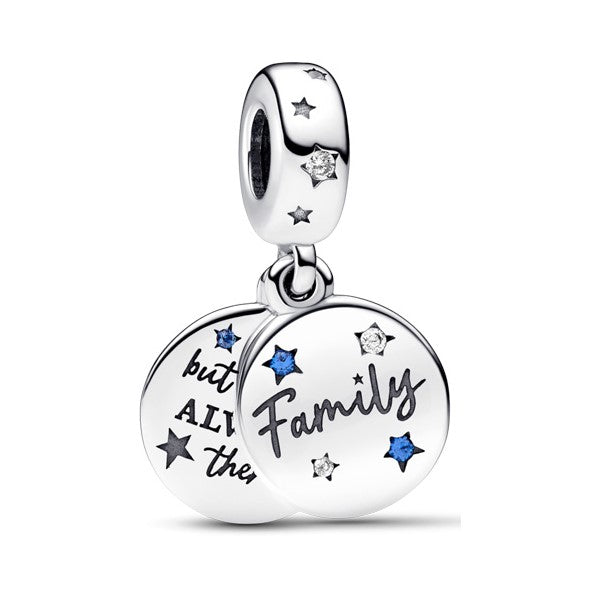 Family Love Double Dangle Charm