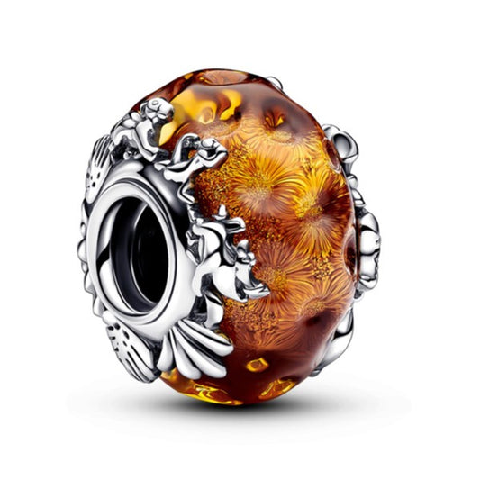 The Lion King Murano Glass Charm