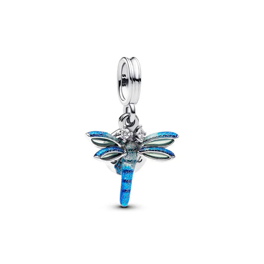 Dragonfly Double Pendant Charm