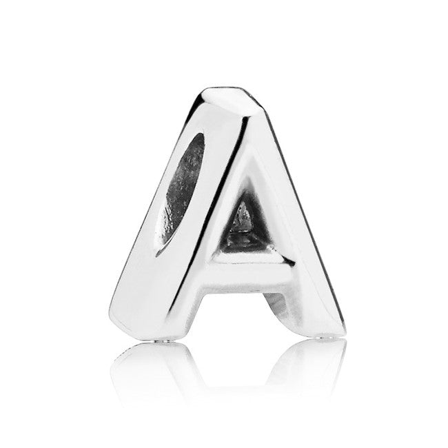 Open Letter Alphabet Charm