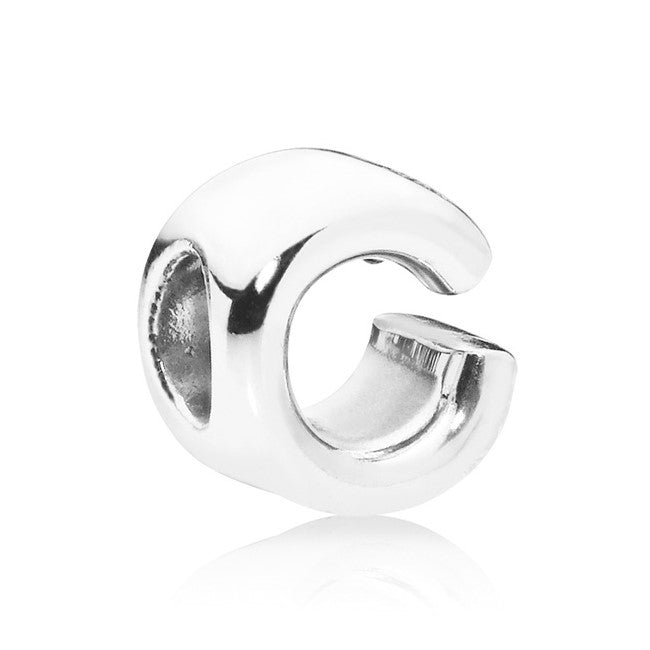 Open Letter Alphabet Charm