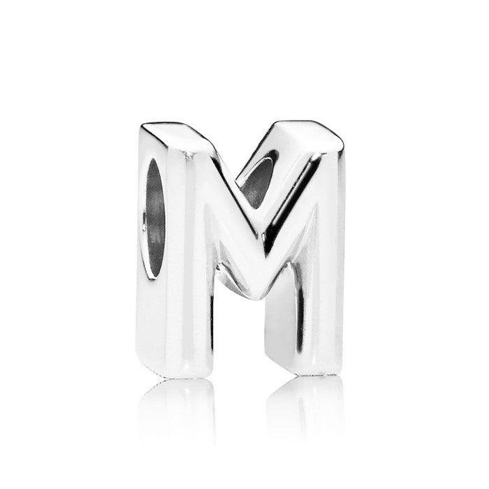 Open Letter Alphabet Charm