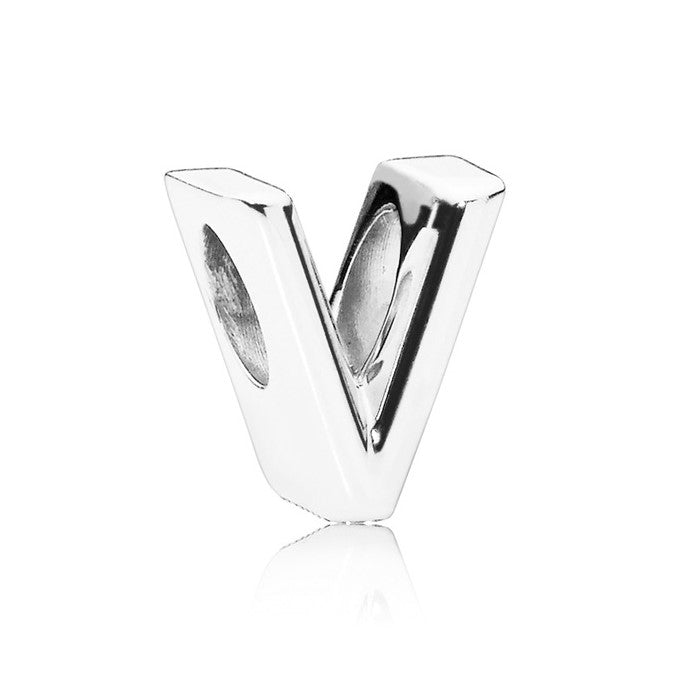 Open Letter Alphabet Charm