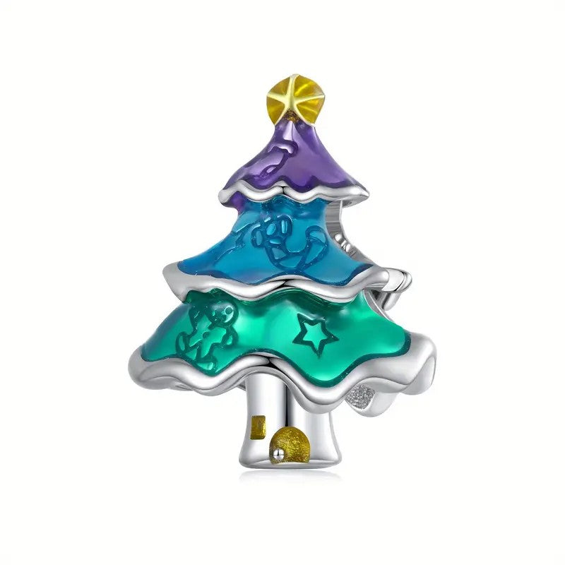 Sparkling Christmas Tree Dangle Charm