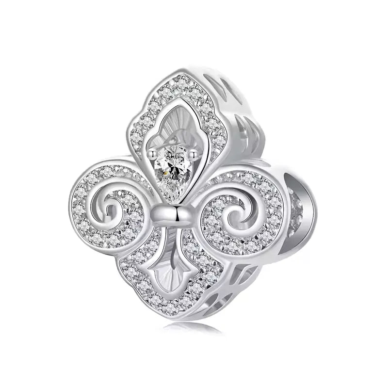 Vintage Fleur De Lis Charm