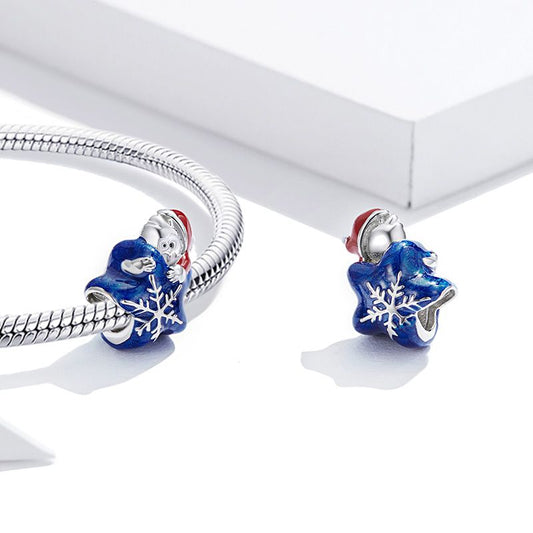 Santa Claus Embraces Star Charm