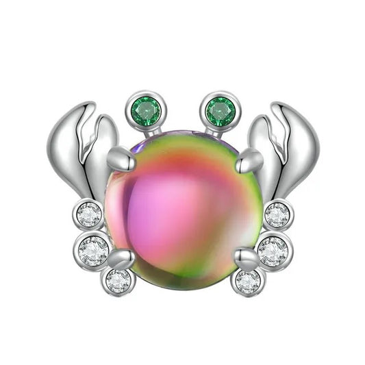 Crab Charm - Pink