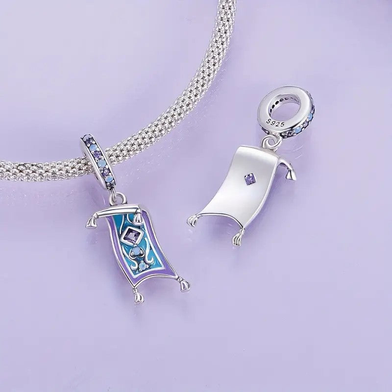 Aladdin Magic Carpet Dangle Charm 2