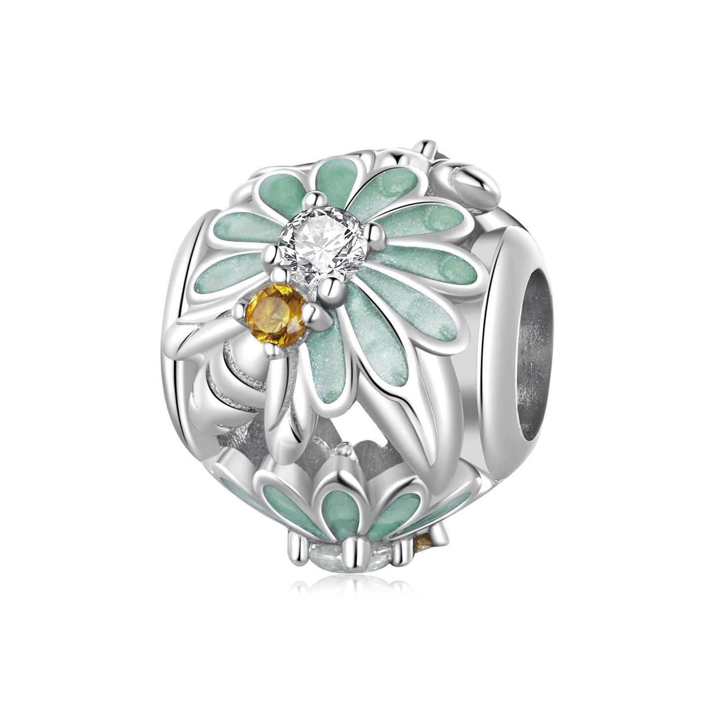 Bee & Daisy Charm