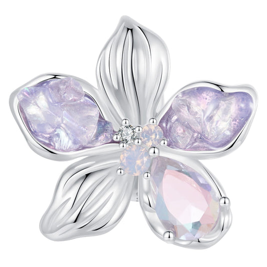 Large Flower Stopper Charm