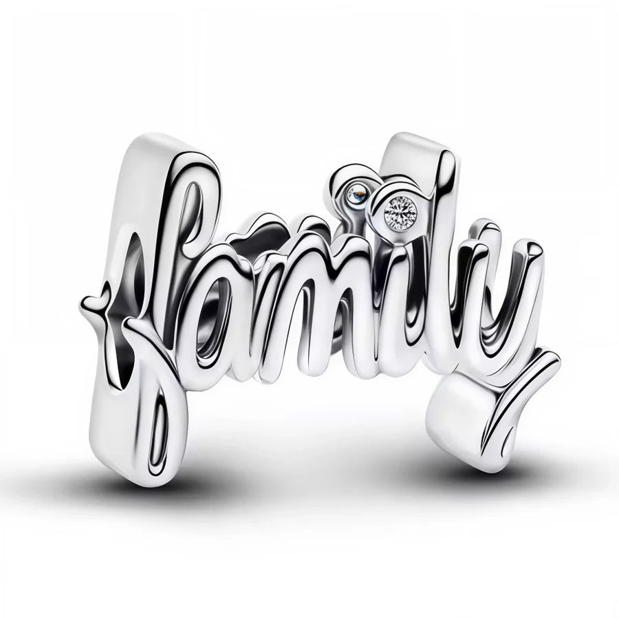 Handwritten Family Charm