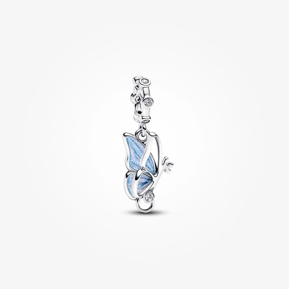 Blue Winged Dangle Charm