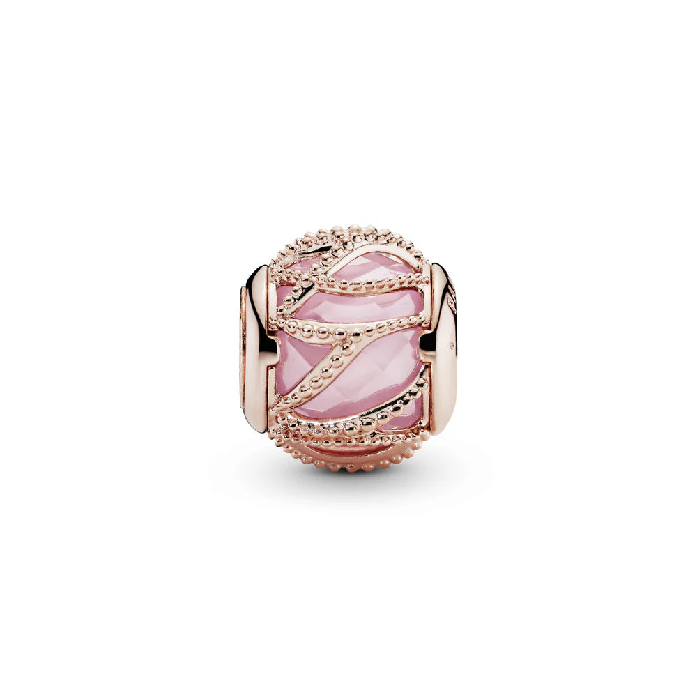 Intertwining Radiance Charm - Pink - Rose