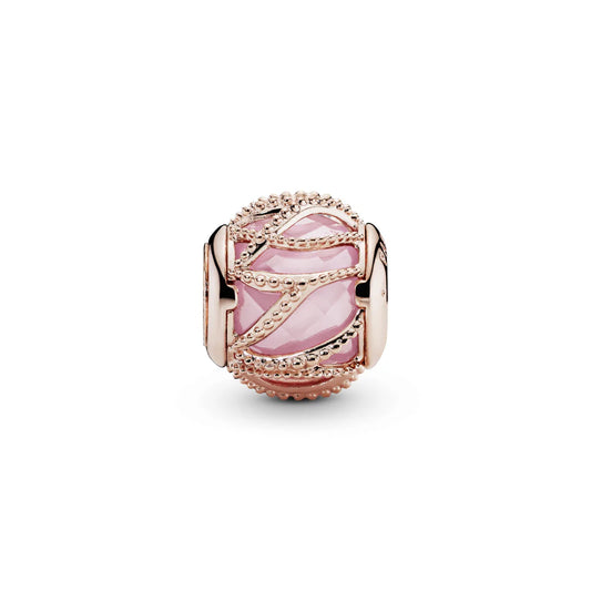 Intertwining Radiance Charm - Pink - Rose