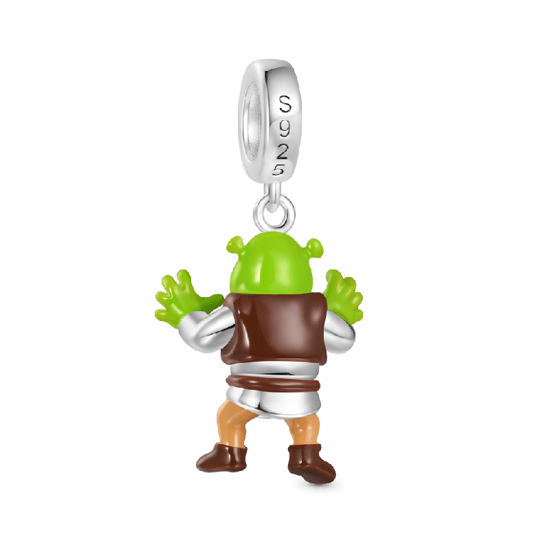 Shrek Dangle Charm - Green