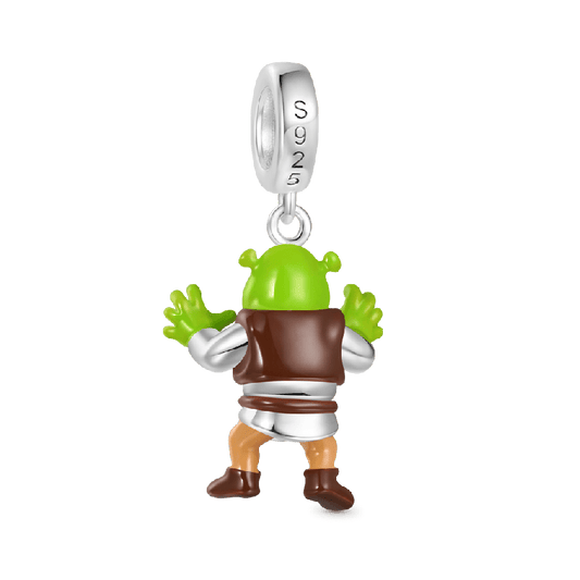 Shrek Dangle Charm - Green