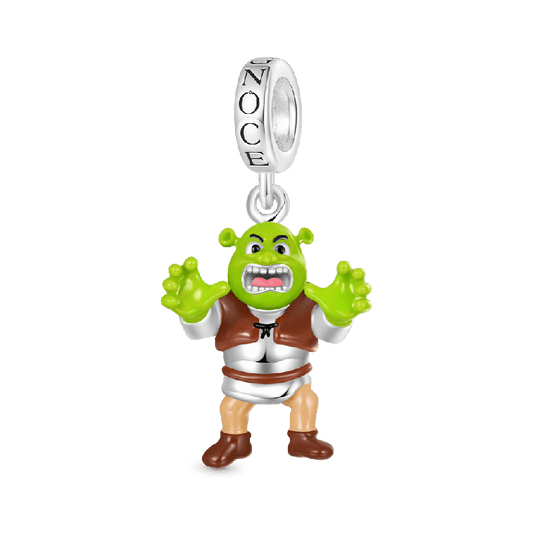 Shrek Dangle Charm - Green