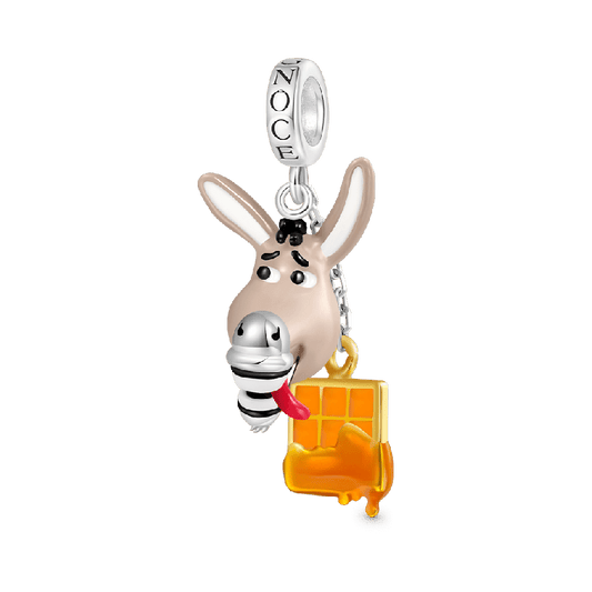 Shrek Donkey Waffle Dangle Charm