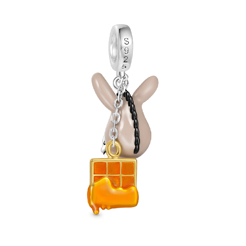 Shrek Donkey Waffle Dangle Charm