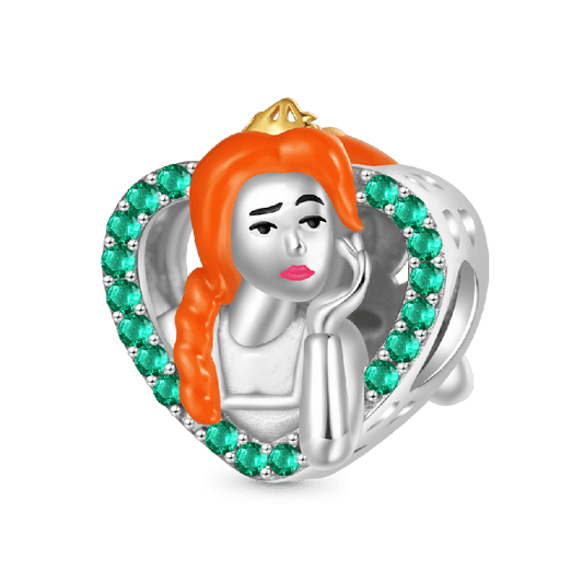Shrek Princess Fiona Ogre or Human Double-Sided Charm