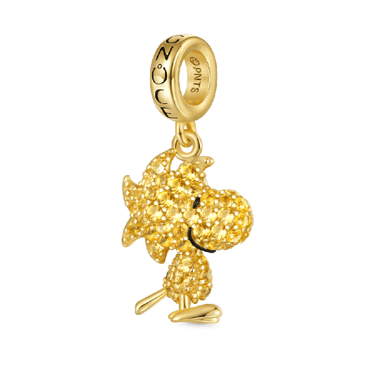Peanuts Woodstock Sparkling Dangle Charm