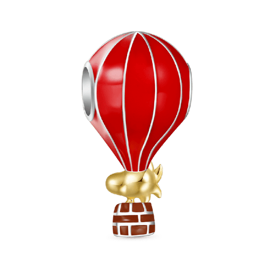 Peanuts Woodstock Hot Air Balloon Ride Charm