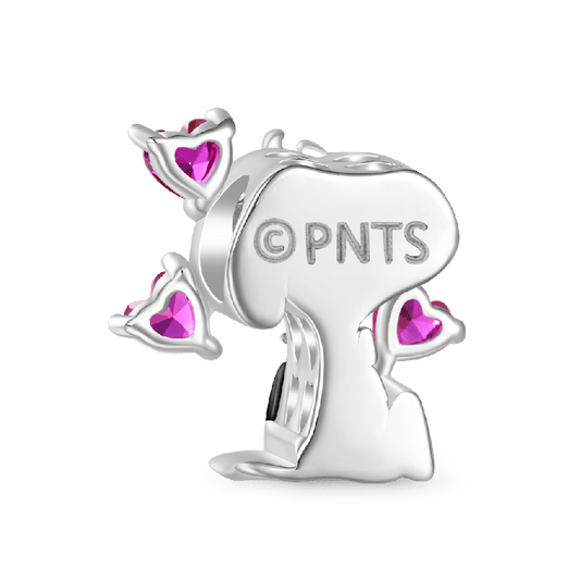 Peanuts Snoopy Love Sparkling Charm