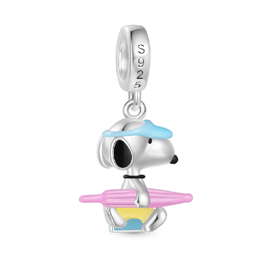 Peanuts Snoopy Summer Beach Bum Dangle Charm