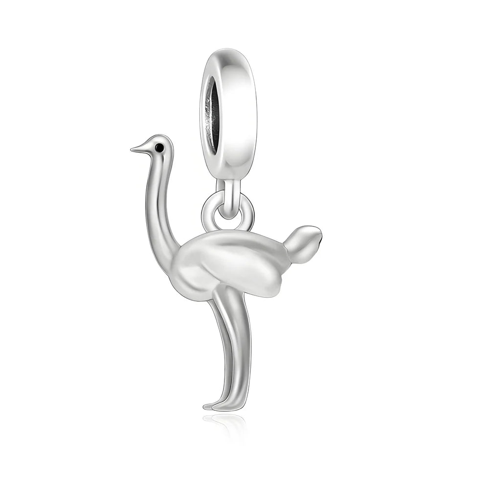 Ostrich Dangle Charm