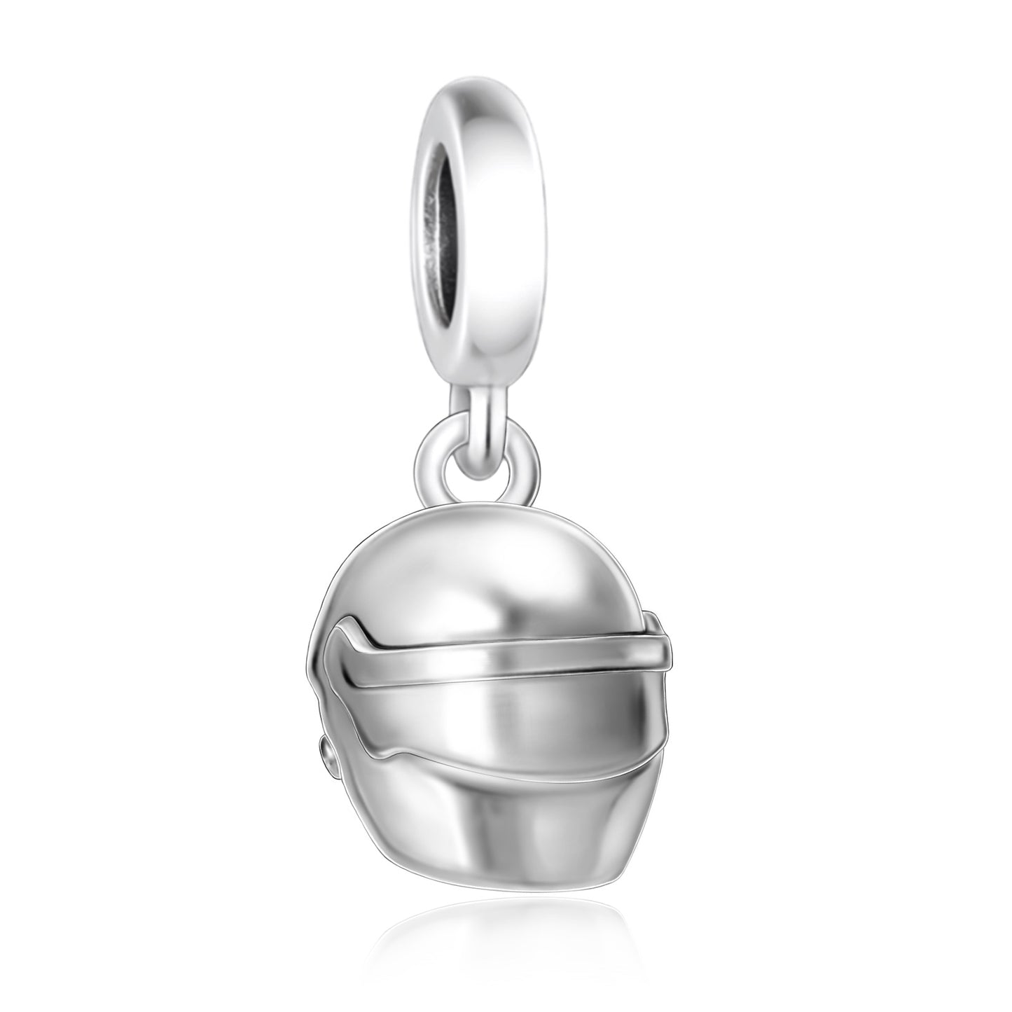 Racing Helmet Dangle Charm