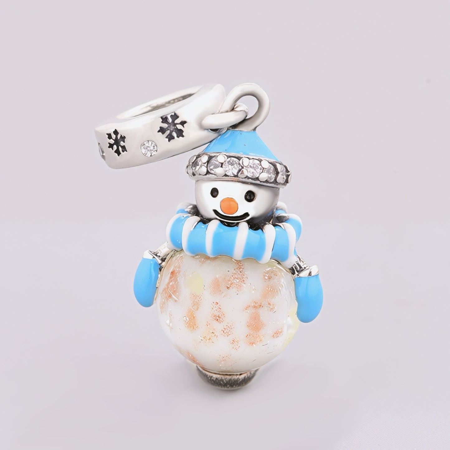 Christmas Snowman Dangle Charm
