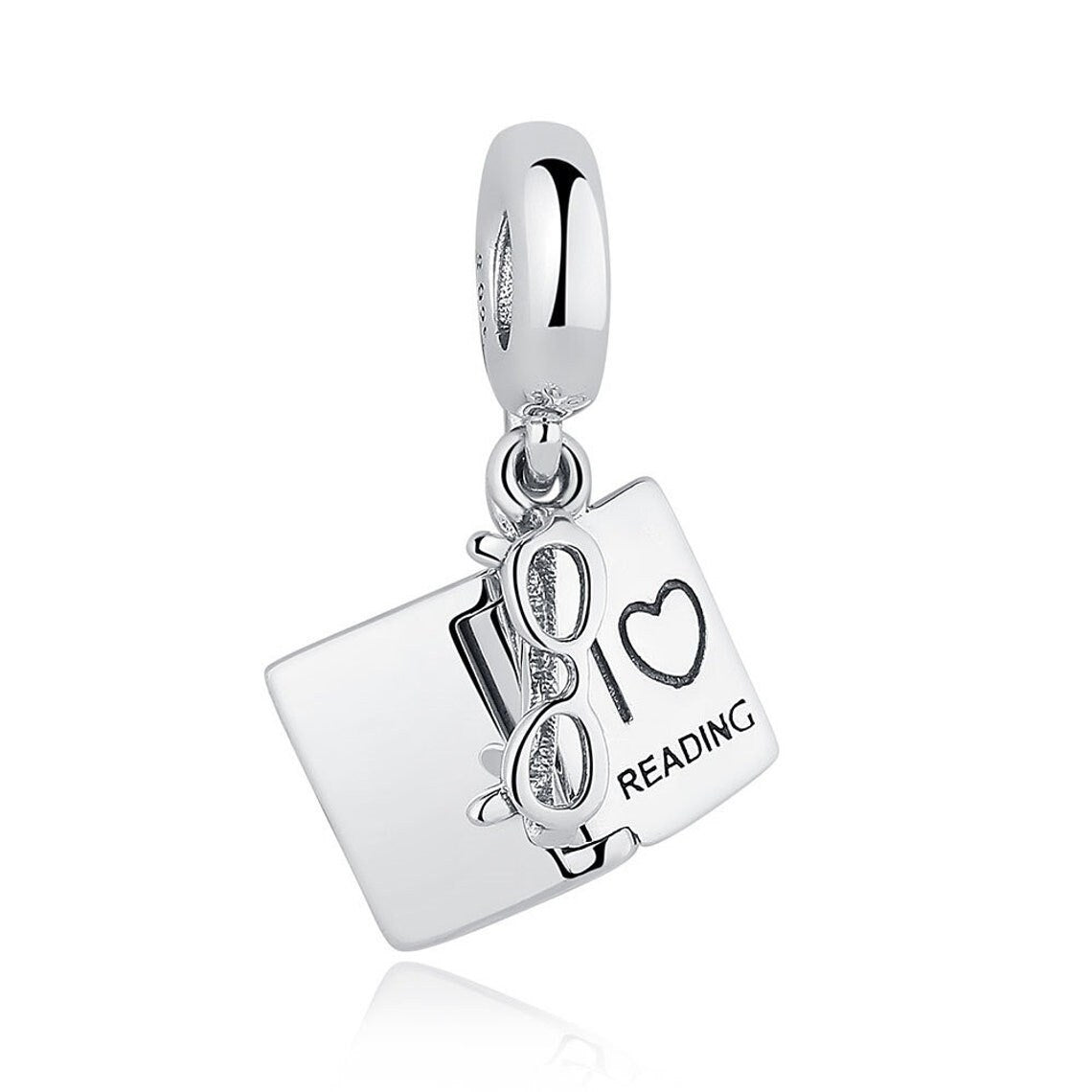 Love Reading Dangle Charm