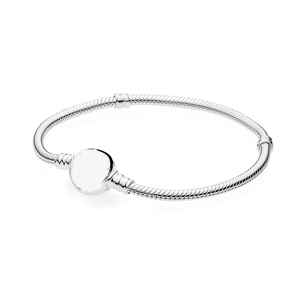 Round Clasp Snake Chain Bracelet