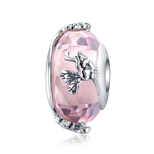 Dancing Butterfly Murano Glass Bead