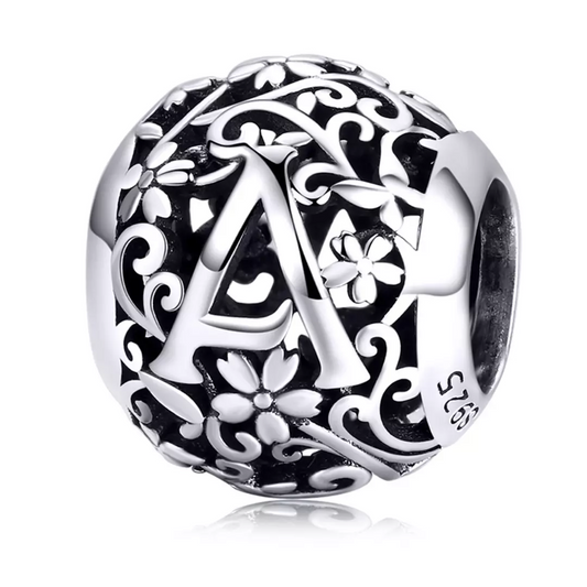 Retro Alphabet Charm