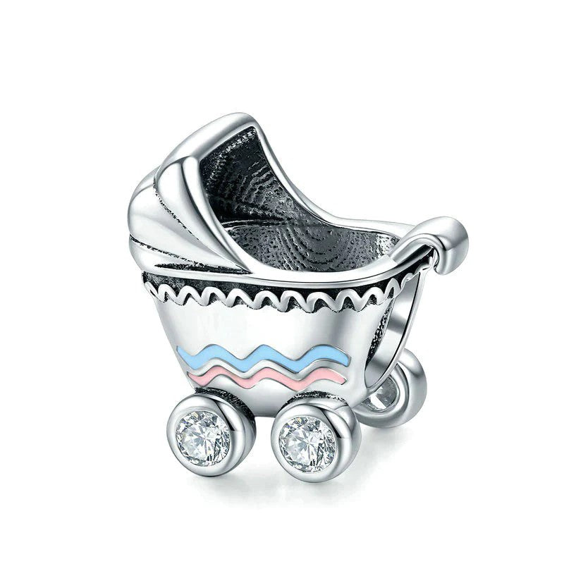 Baby Carriage Charm