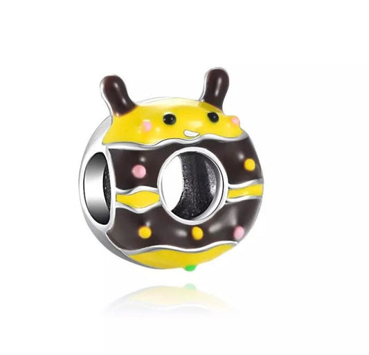 Bee Doughnut Charm