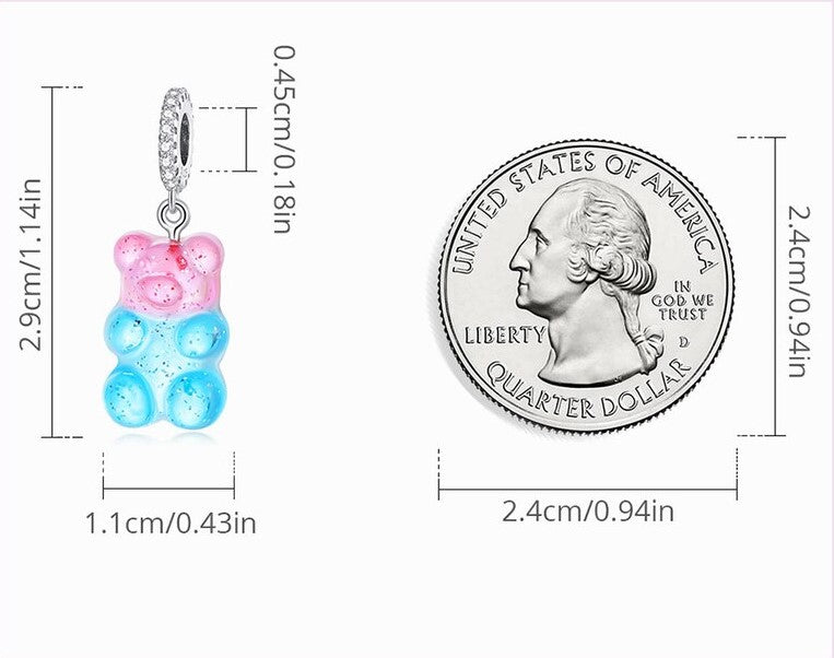 Gummy Bear Dangle Charm