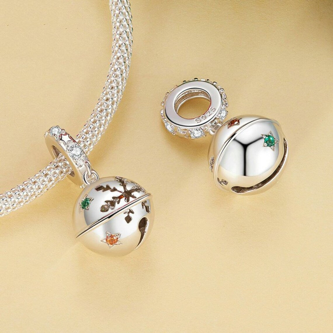 Christmas Bell Dangle Charm