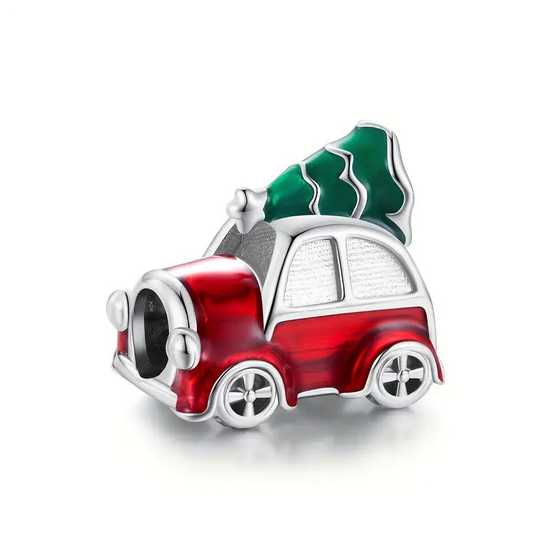 Christmas Tree On Car Charm