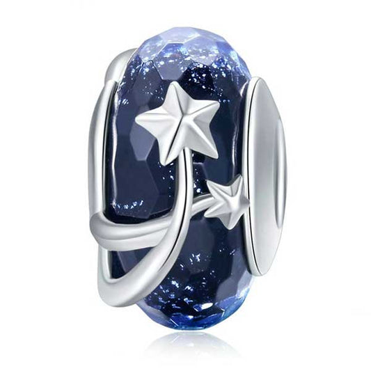 Autumn Night Murano Glass Bead